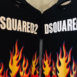 DSQUARED BLACK SHIRT NEW SEASON